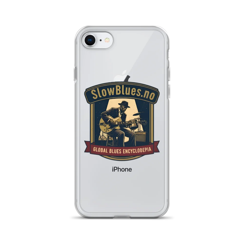 SlowBlues - Clear iPhone Case product image (1)