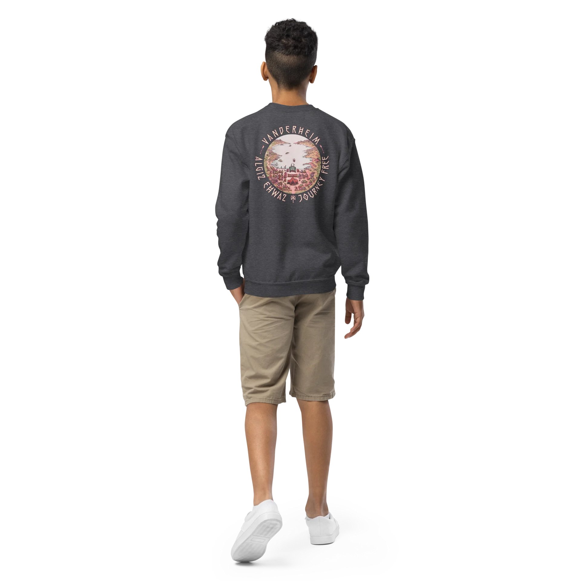 YOUTH VINTAGE DOUBLE PRINT SWEATSHIRT product image (5)