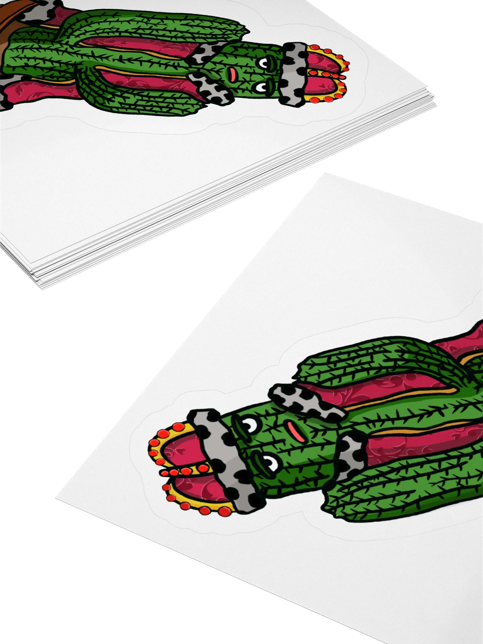 Royal Cactus Kiss Cut Stickers product image (8)