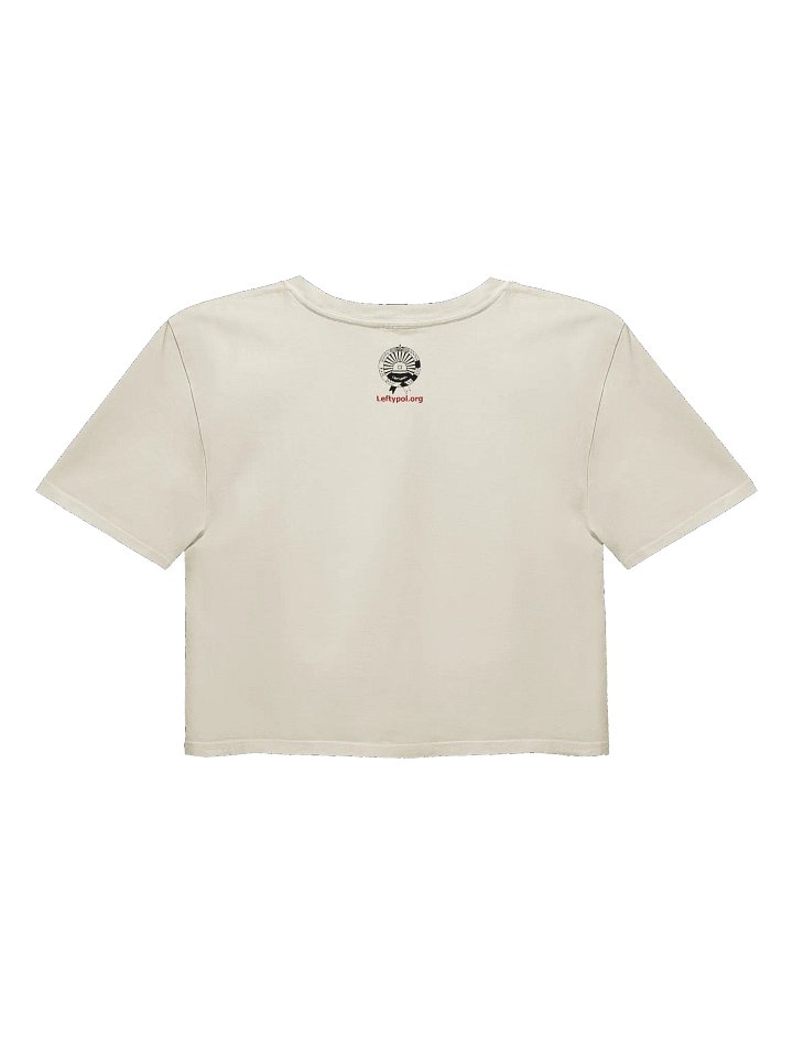 Alunya - “Praxis In The Streets, Theory In The Sheets” Crop-Top product image (2)