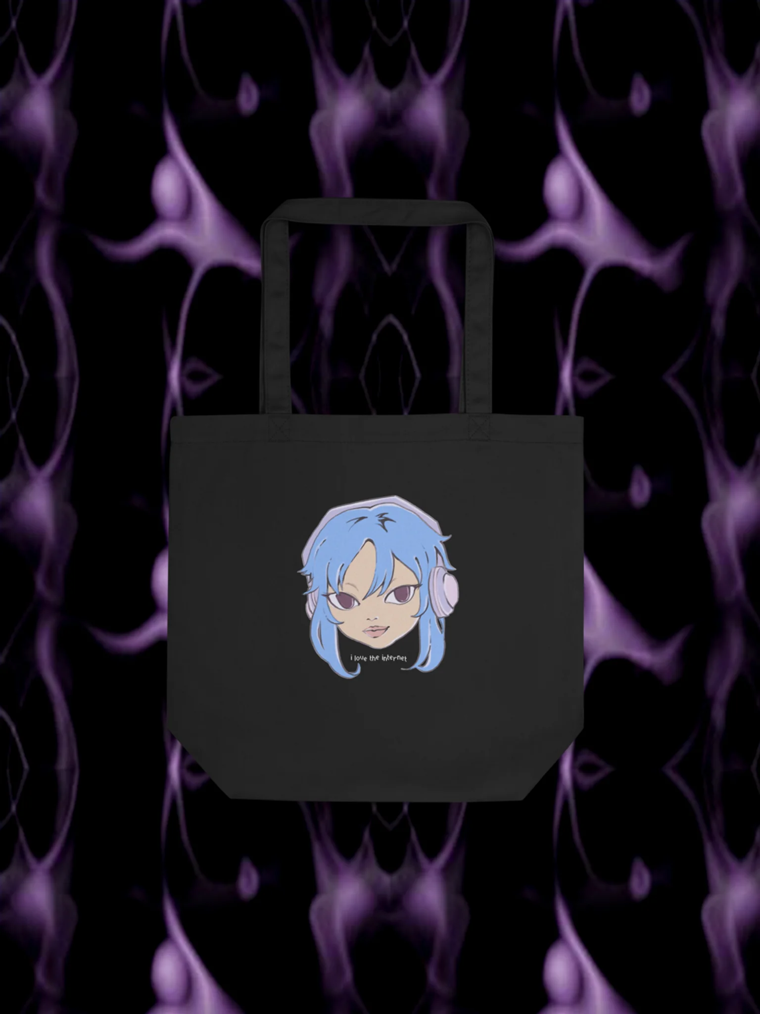 I Love The Internet Tote Bag - Black product image (1)