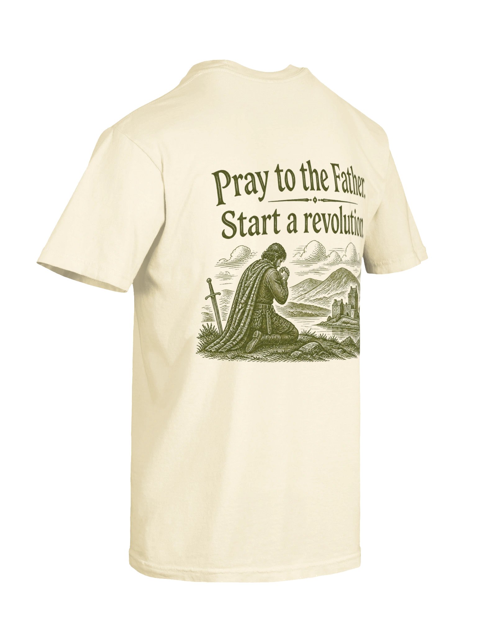 Pray to the Father Tee — Start a Revolution product image (15)