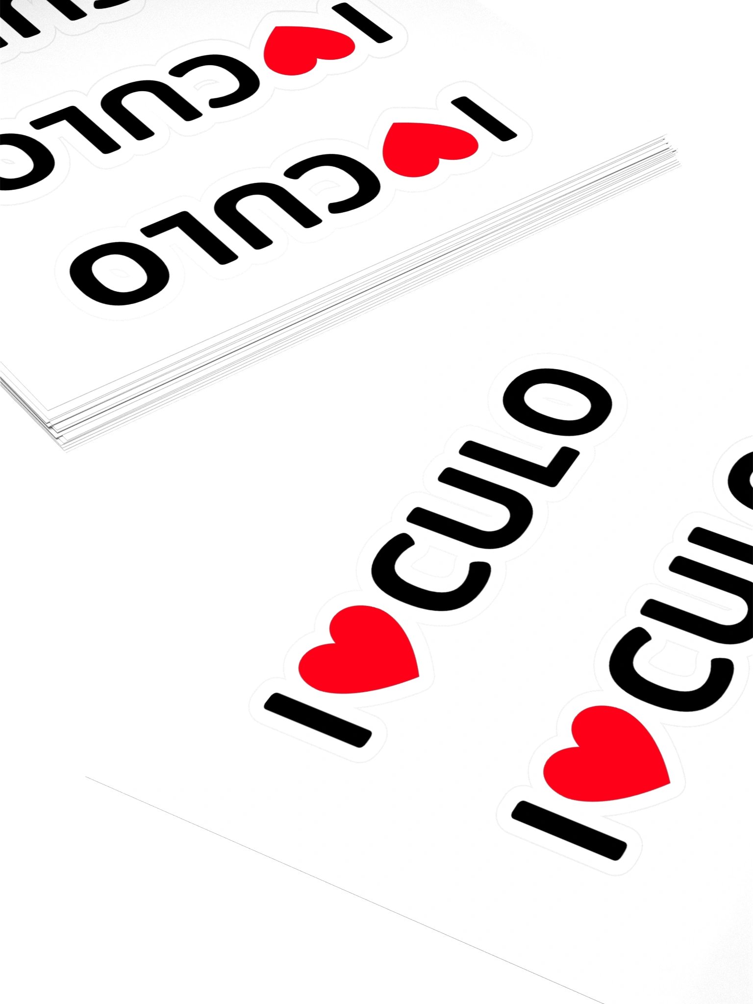 I ♥️ CULO stickers product image (4)