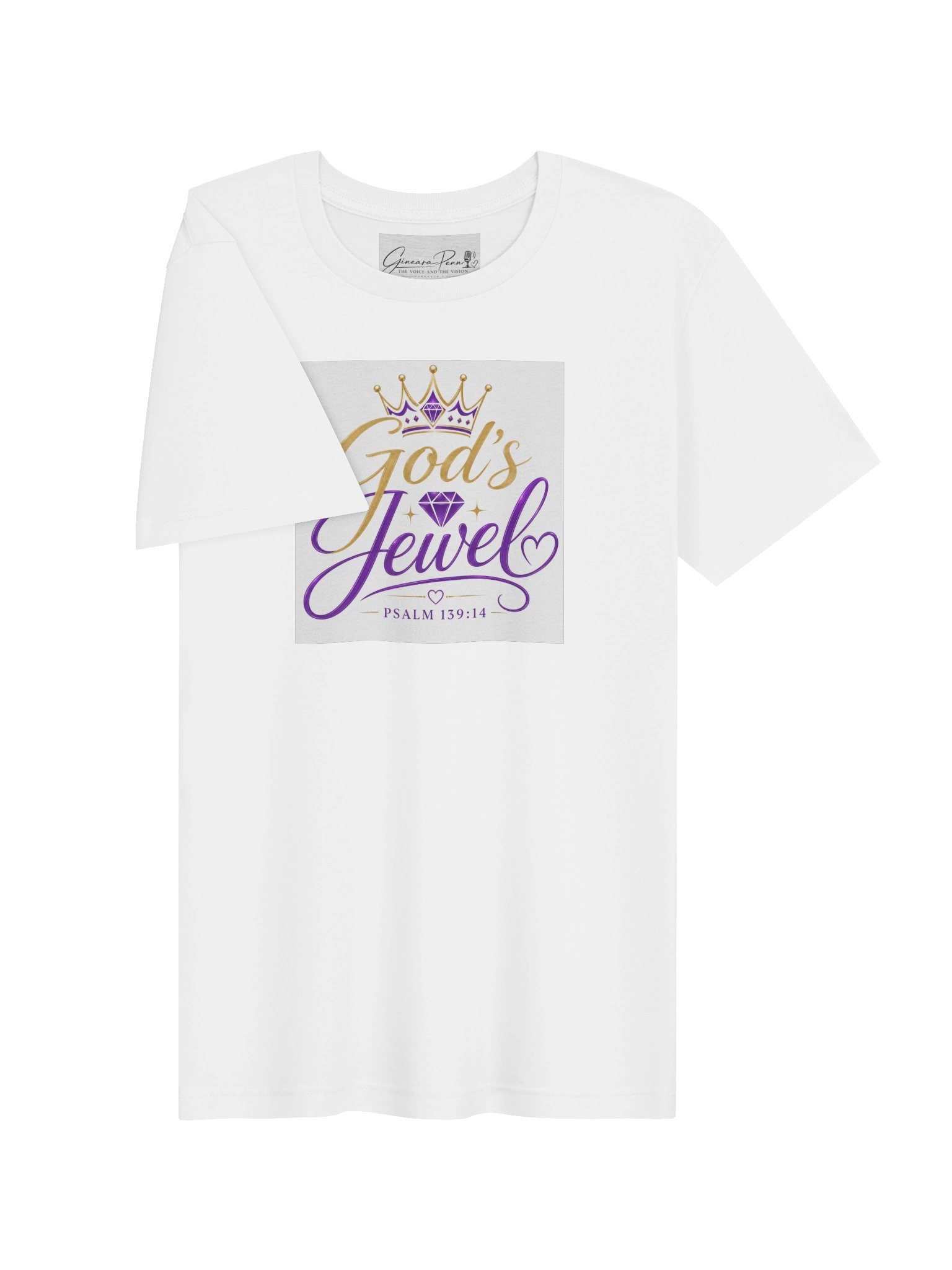 God's Jewel Tee-White product image (3)