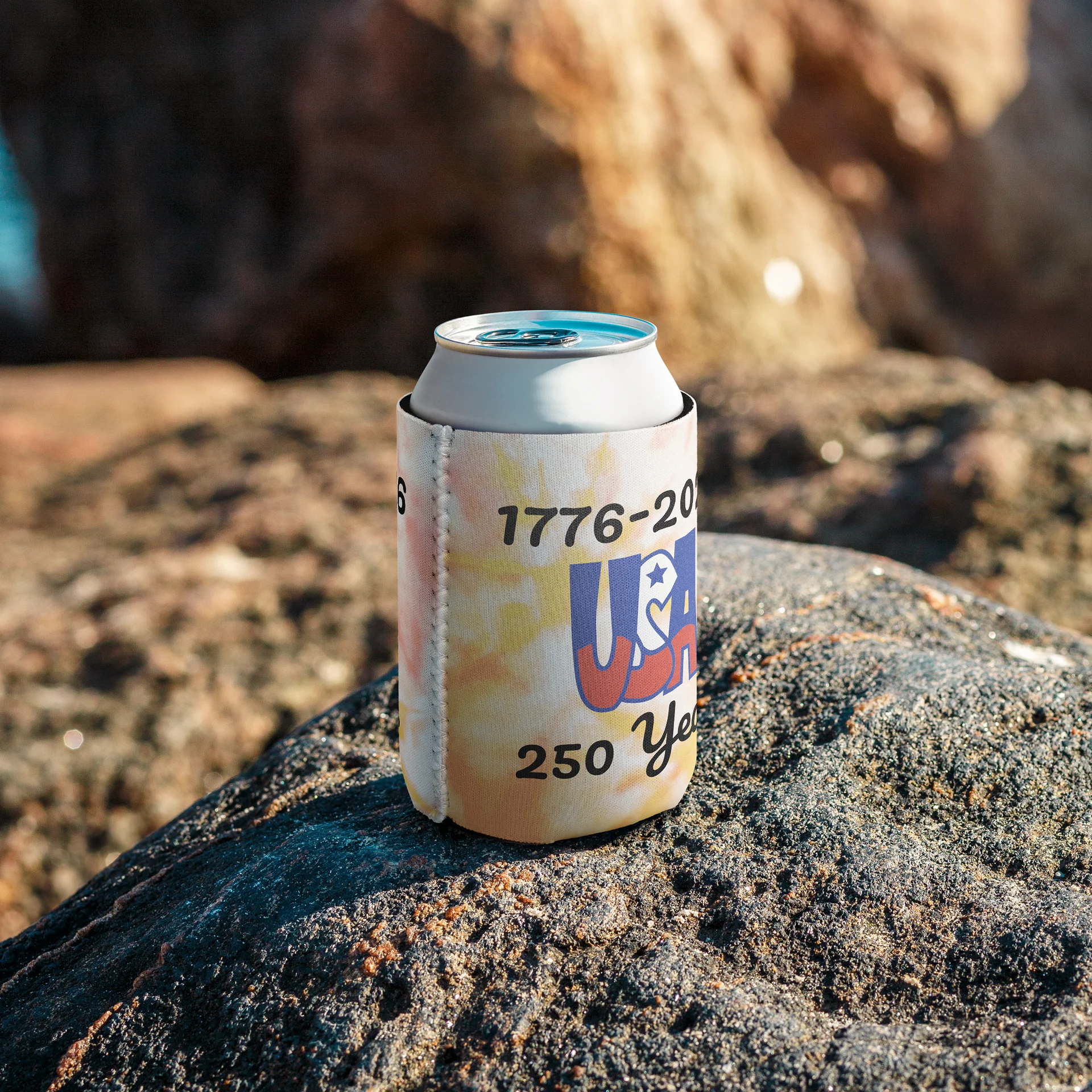 "U.S." Patriotic Coozie Can Cooler - Limited Edition product image (8)