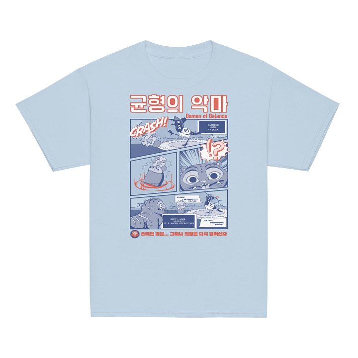 Derpy VS Sussie Retro Manga Panel Youth T-Shirt and Baby Tee product image (1)