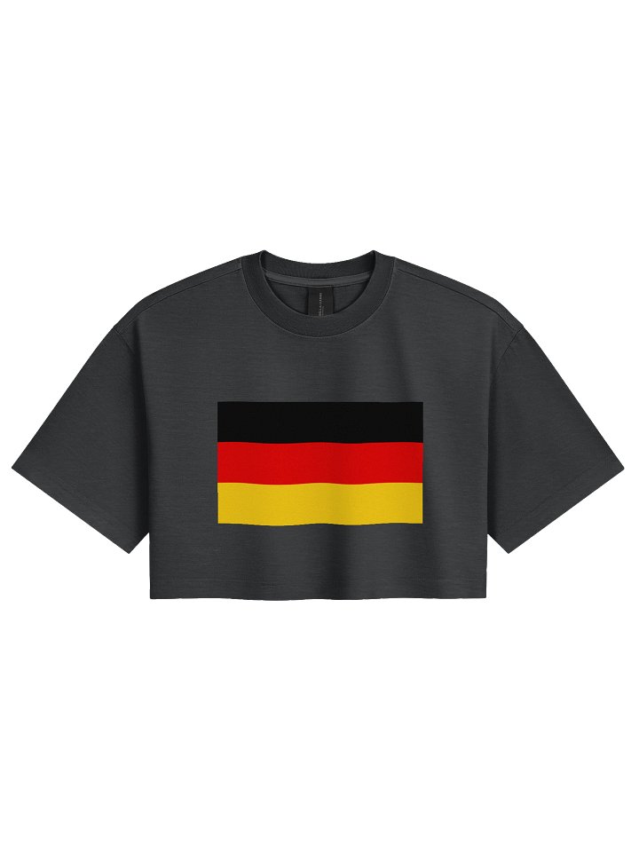 German Flag Cropped Tee product image (1)