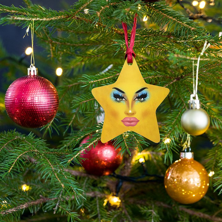Moon Star Trashmas Ornament product image (1)