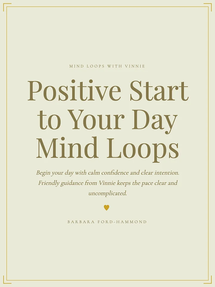 Positive Start to Your Day Mind Loops product image (1)