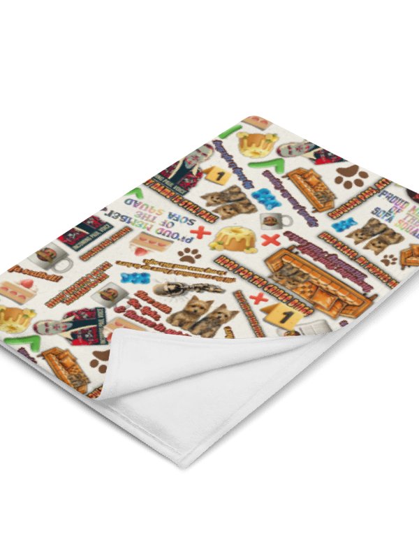 Sofa Squad Paulisms Seamless Pattern Blanket product image (11)