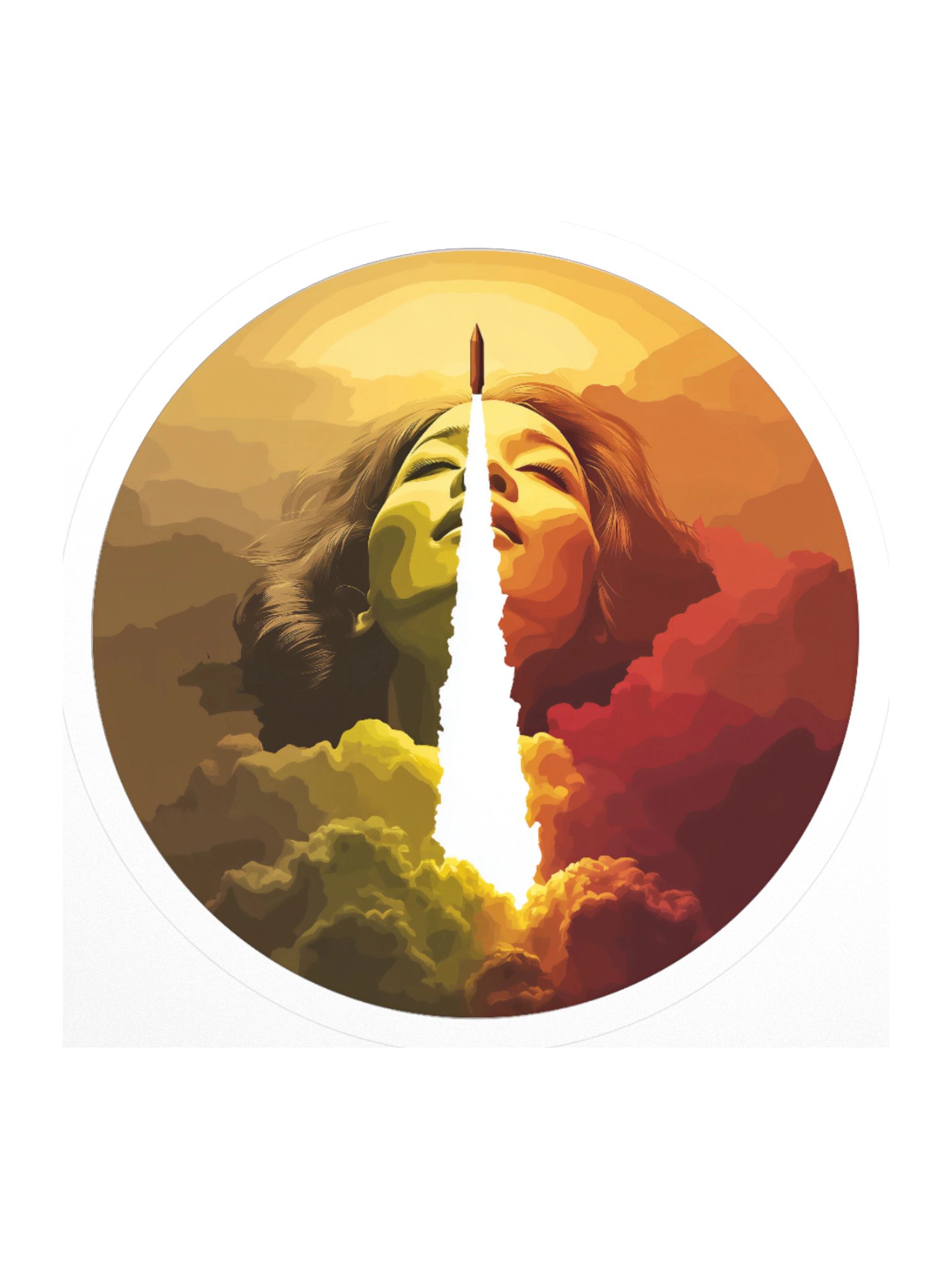 Rocket Bliss Sticker product image (1)