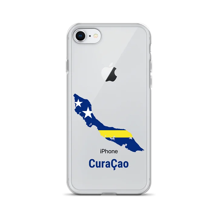Curacao 2026 World Cup Flag iPhone Tough Case - Curacao Soccer Phone Cover - Dual Layer Protective Case product image (1)