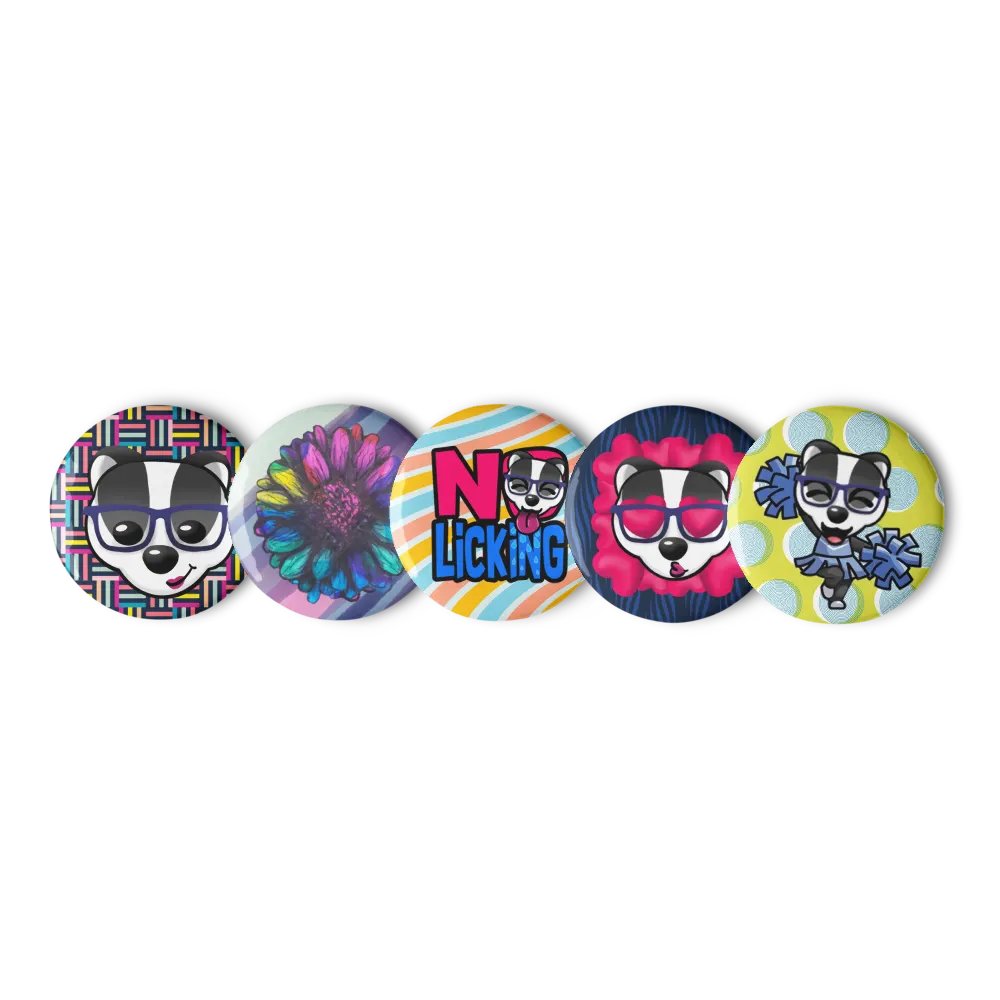 BadgerMakes Button Pins product image (2)