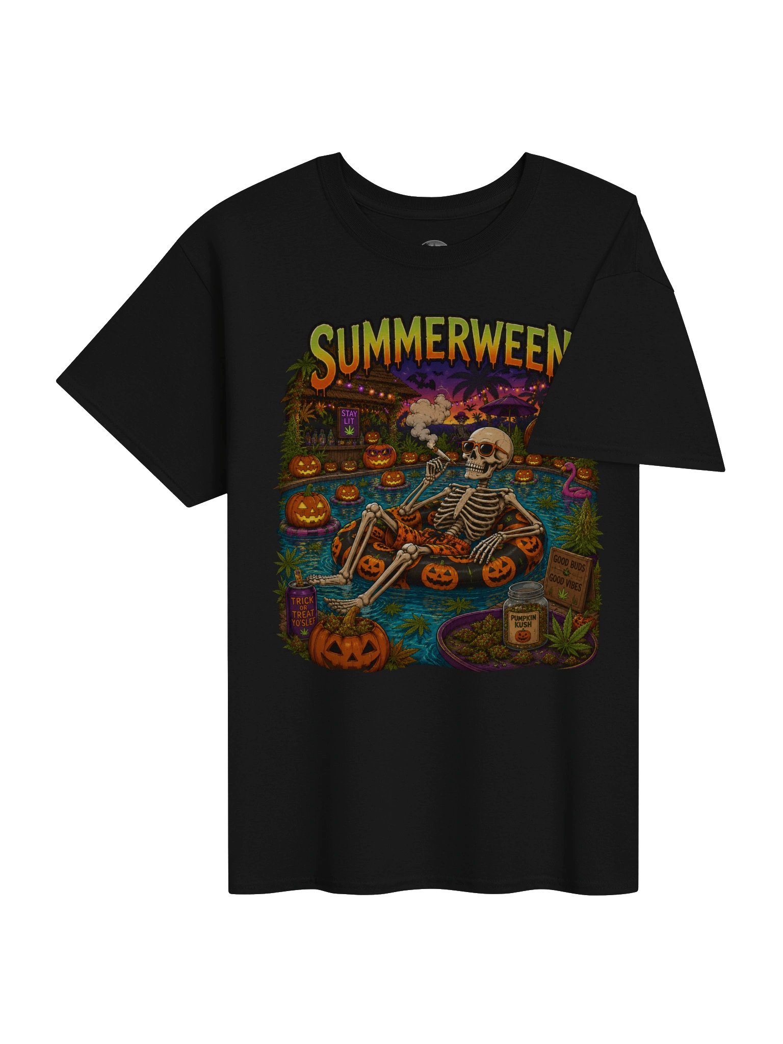 Summerween Comic Graphic Tee product image (4)