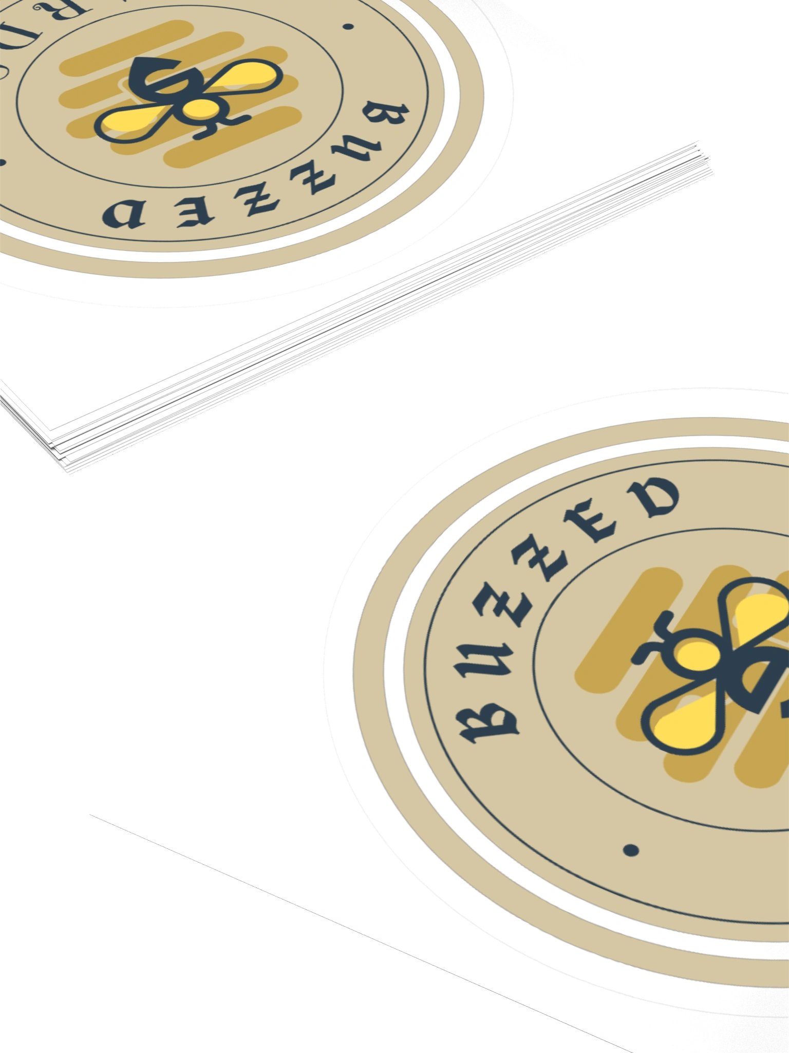 Circle Bee Logo - Sticker product image (4)