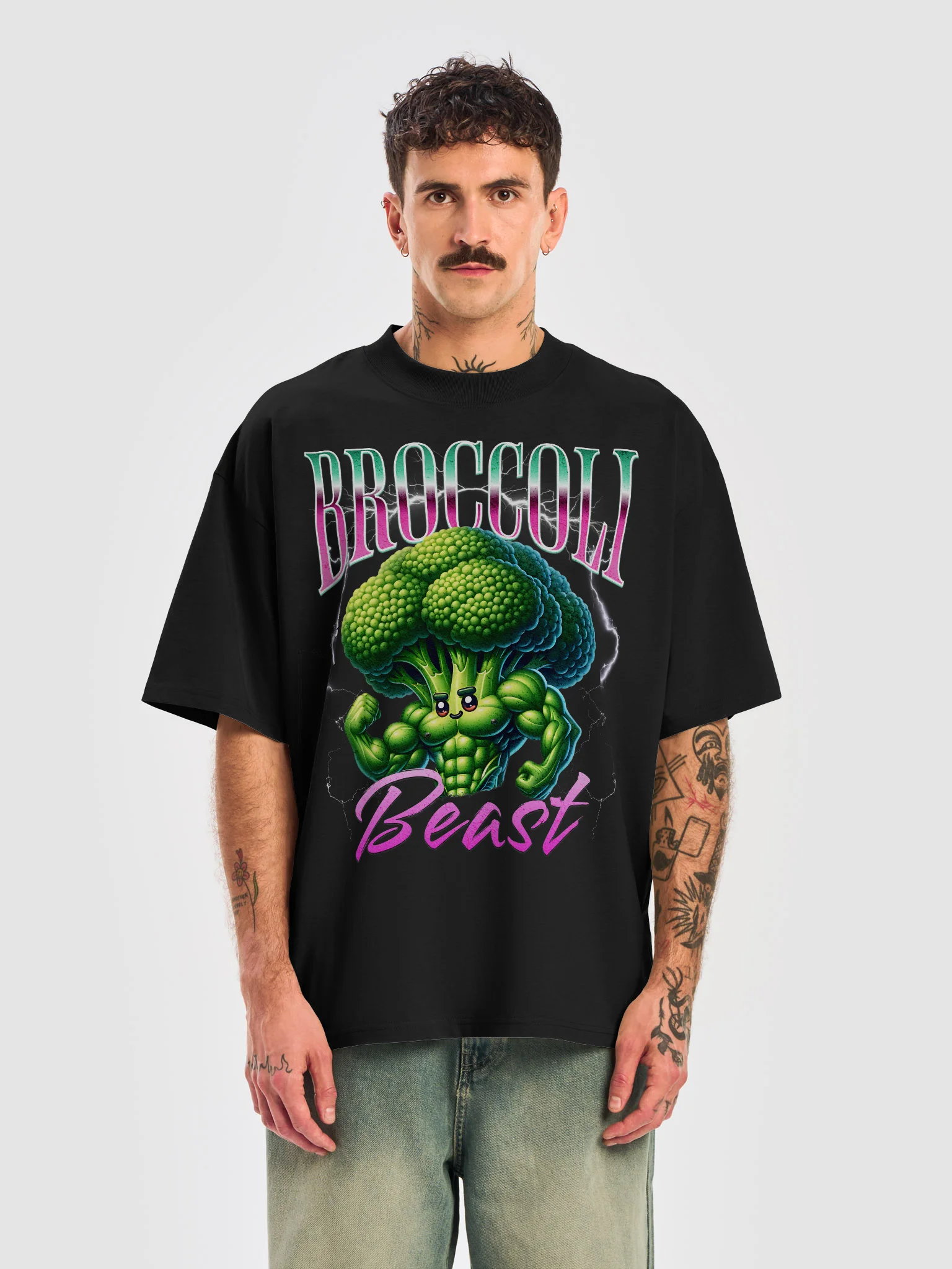 Broccoli Beast Oversized Tee product image (3)