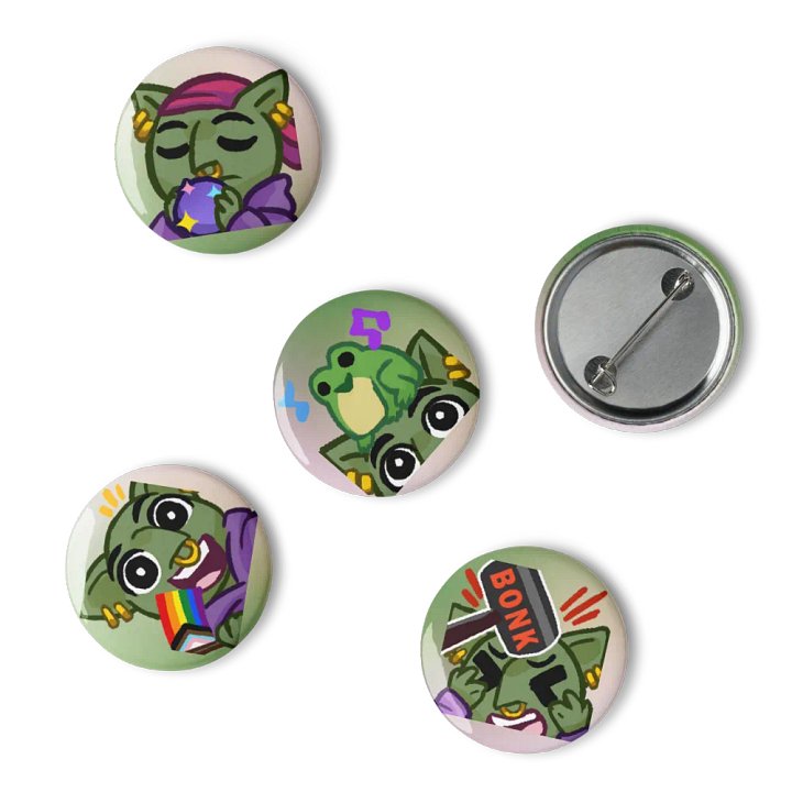GoblinJuju Emote Pin Set product image (2)