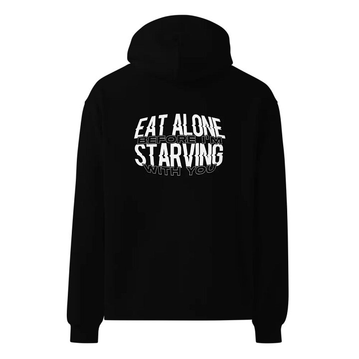 REAL Hoodie (EAT ALONE) product image (1)