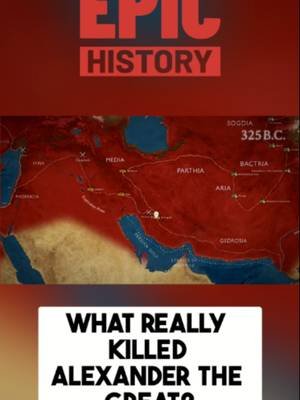 Alexander’s death was anything but simple… Was it illness, poison, or foul play? watch the full video at Epic History. #AlexanderTheGreat #AncientHistory #HistoryMystery #Macedon