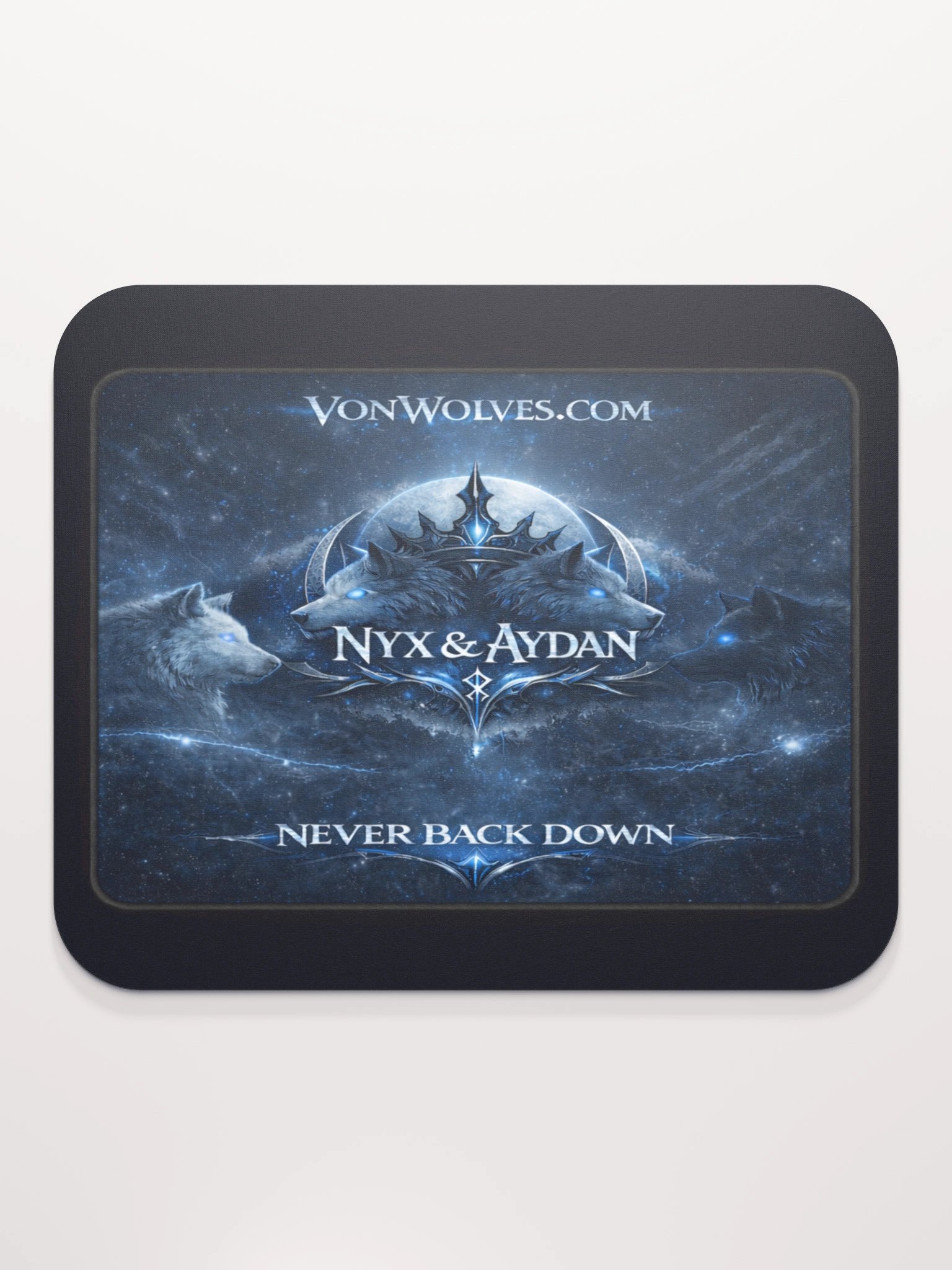 Nyx & Aydan: Never Back Down Mouse Pad product image (2)
