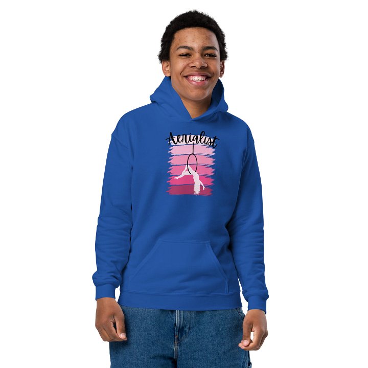 Aerialist Silhouette Youth Hoodie product image (3)
