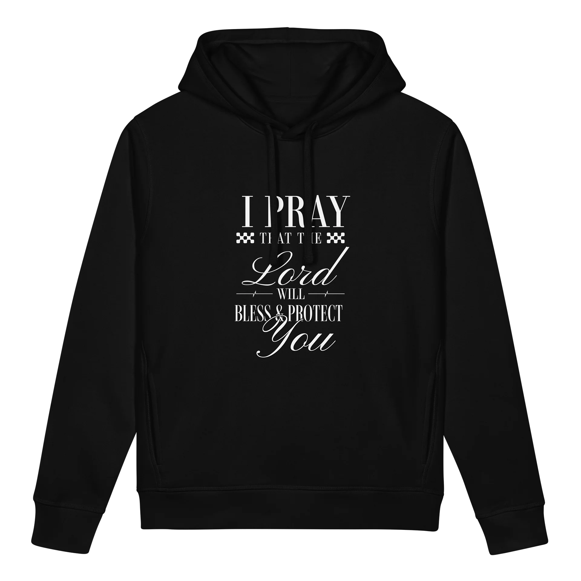 I Pray Organic Hoodie product image (1)