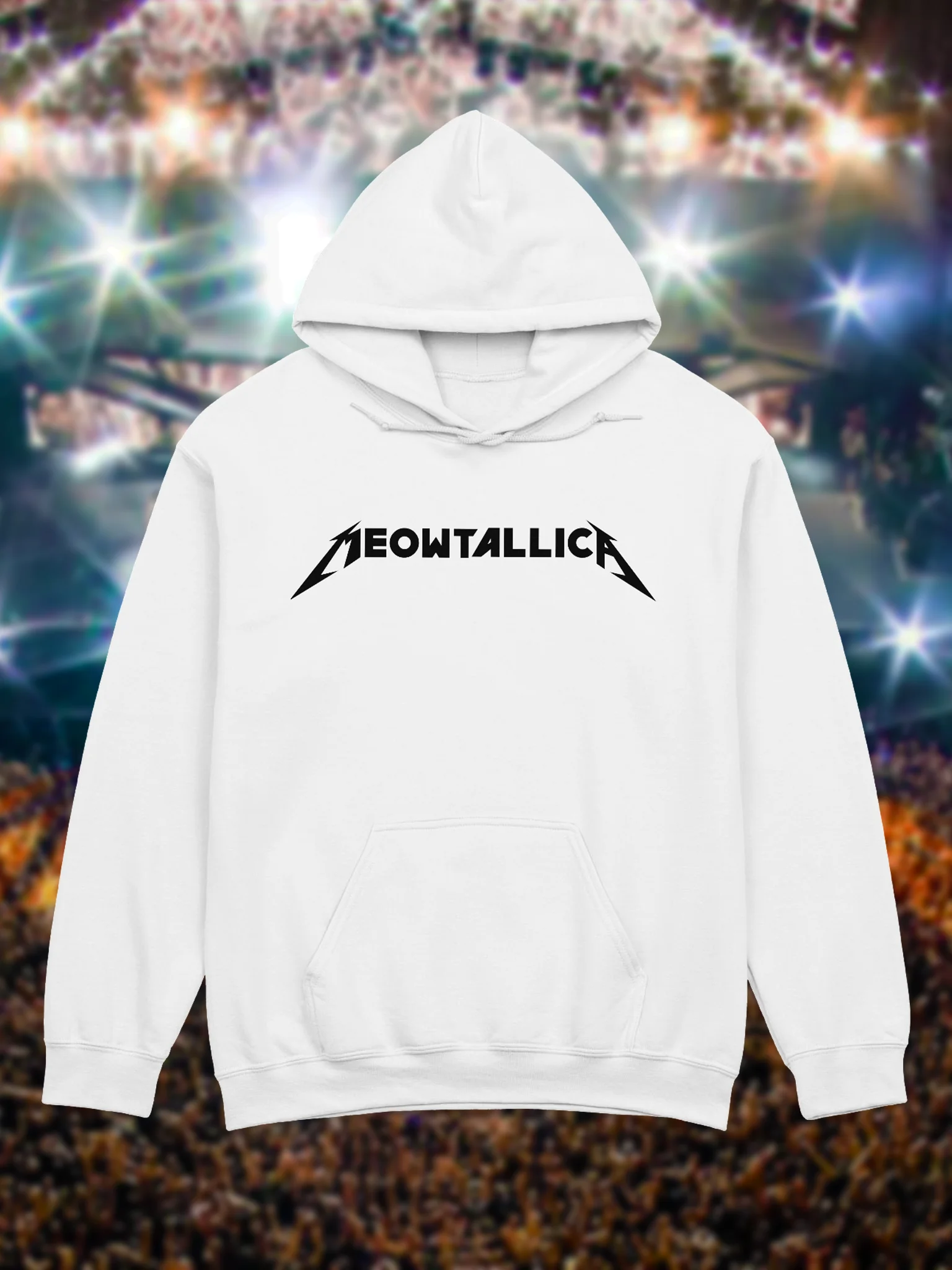 meowtallica hoodie product image (1)