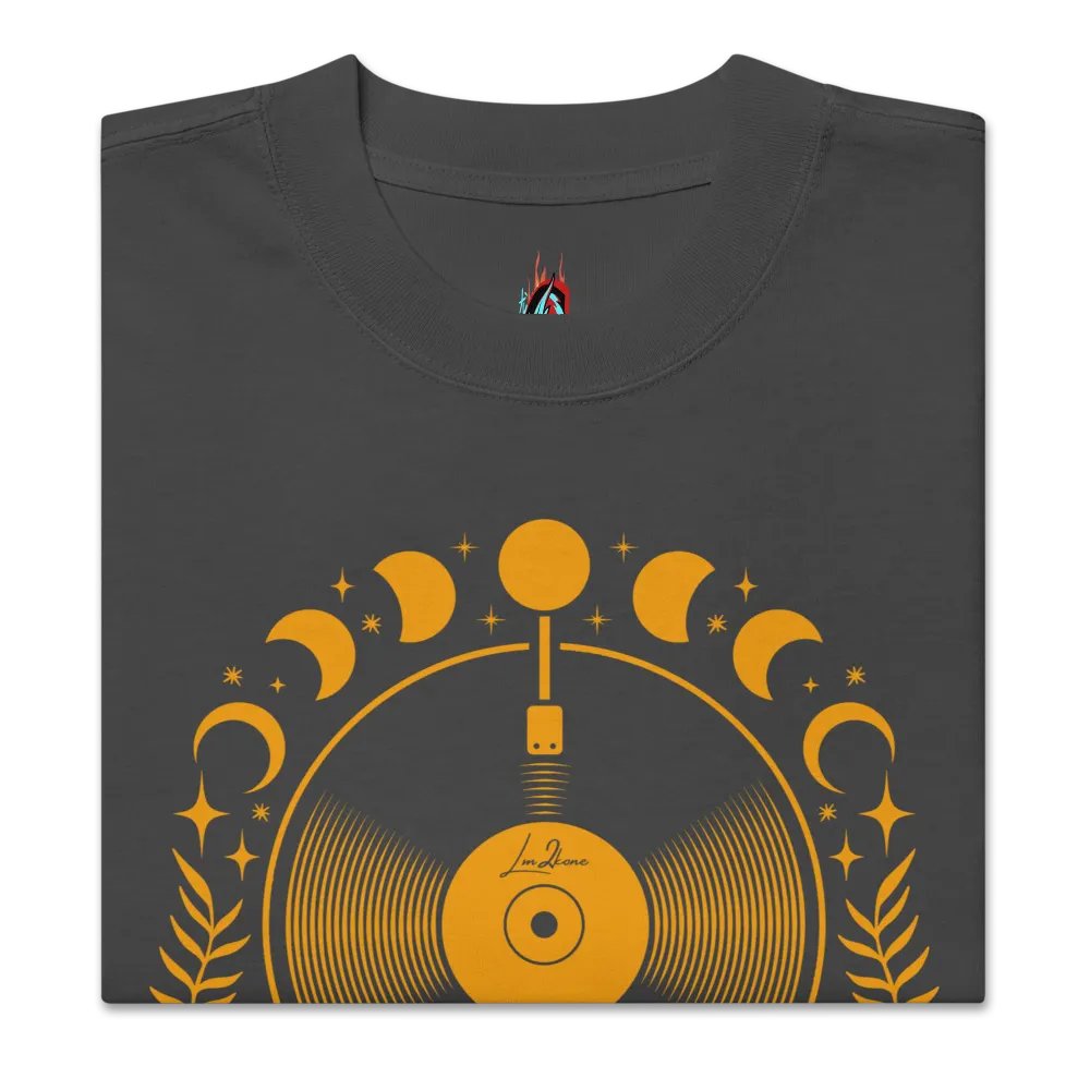 Occult Moon Vinyl - Oversized Tee product image (9)