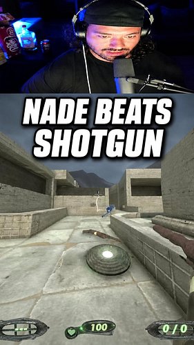 Does nade beat shotty?
〰️
SOCIAL MEDIAS
💜 Twitch
💚 Kick
❤️ YouTube
🖤 TikTok
💛 Snapchat
💜 Discord
🖤 Threads
💙 Steam
🖤 X
💙 Face...