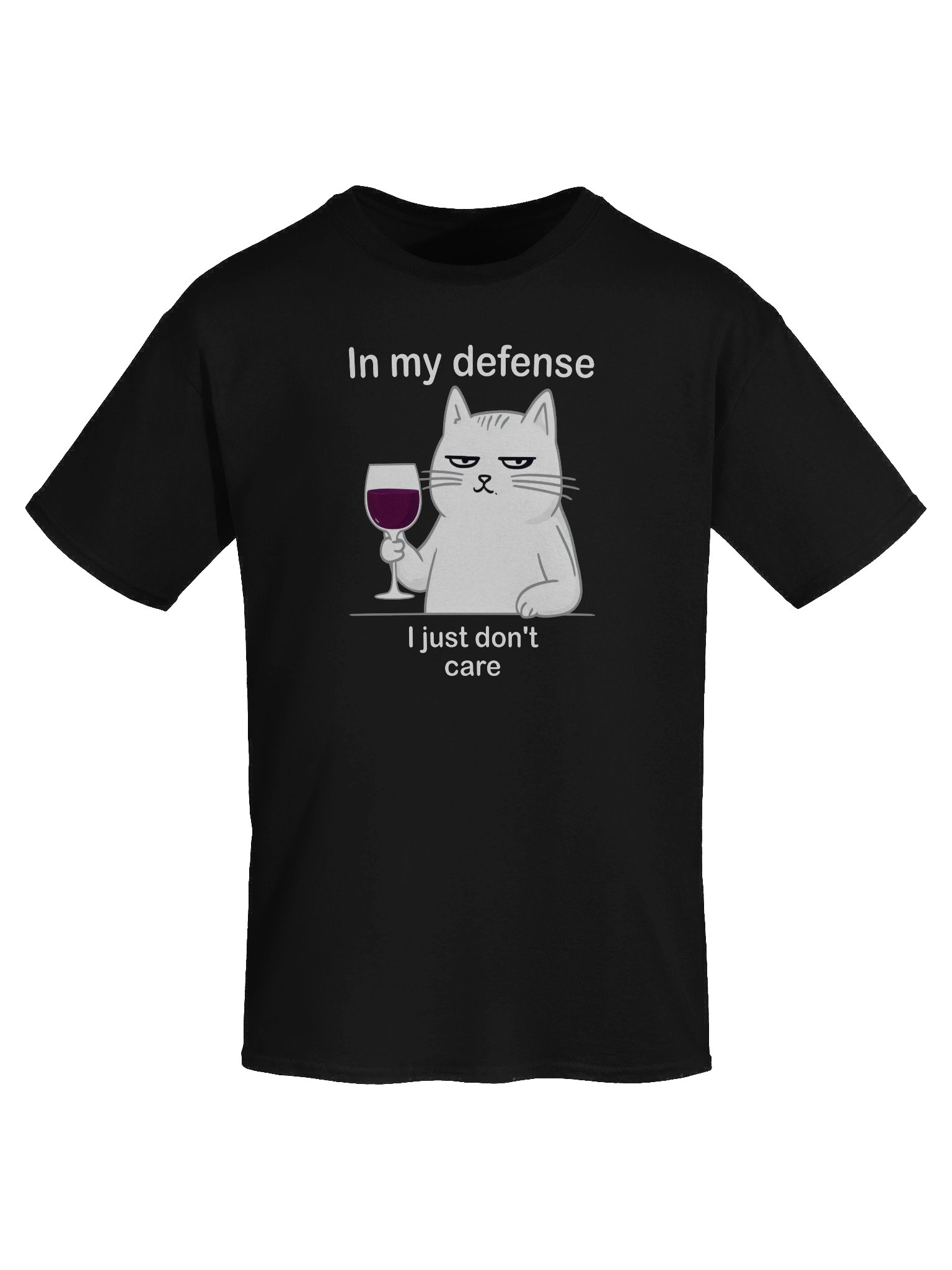 In My Defense Dark Version Unisex Heavyweight Graphic T-shirt product image (1)