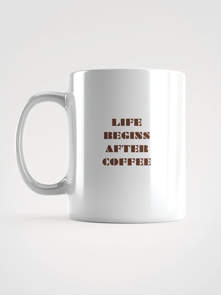 Sunrise Sip White Glossy Mug product image (2)