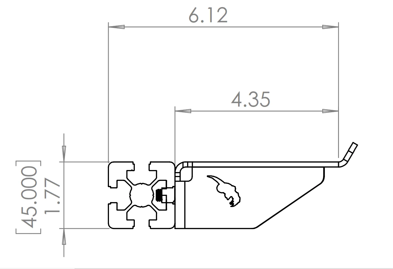 Industrial Clamp Rack 24” product image (5)