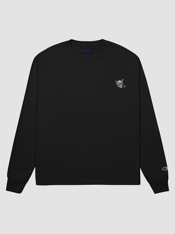 JIGOKU x CANNABLISS V2 Embroidery Long Sleeve product image (1)