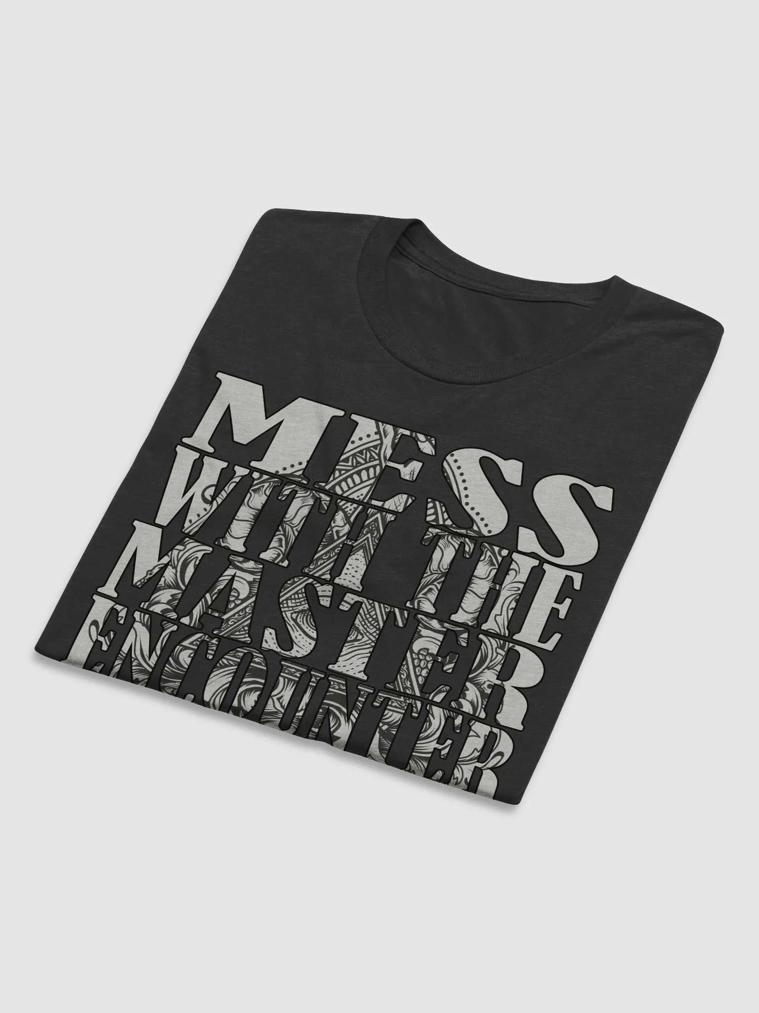 Mess With The Master, Encounter Disaster - Bella+Canvas Triblend Short Sleeve T-Shirt product image (3)