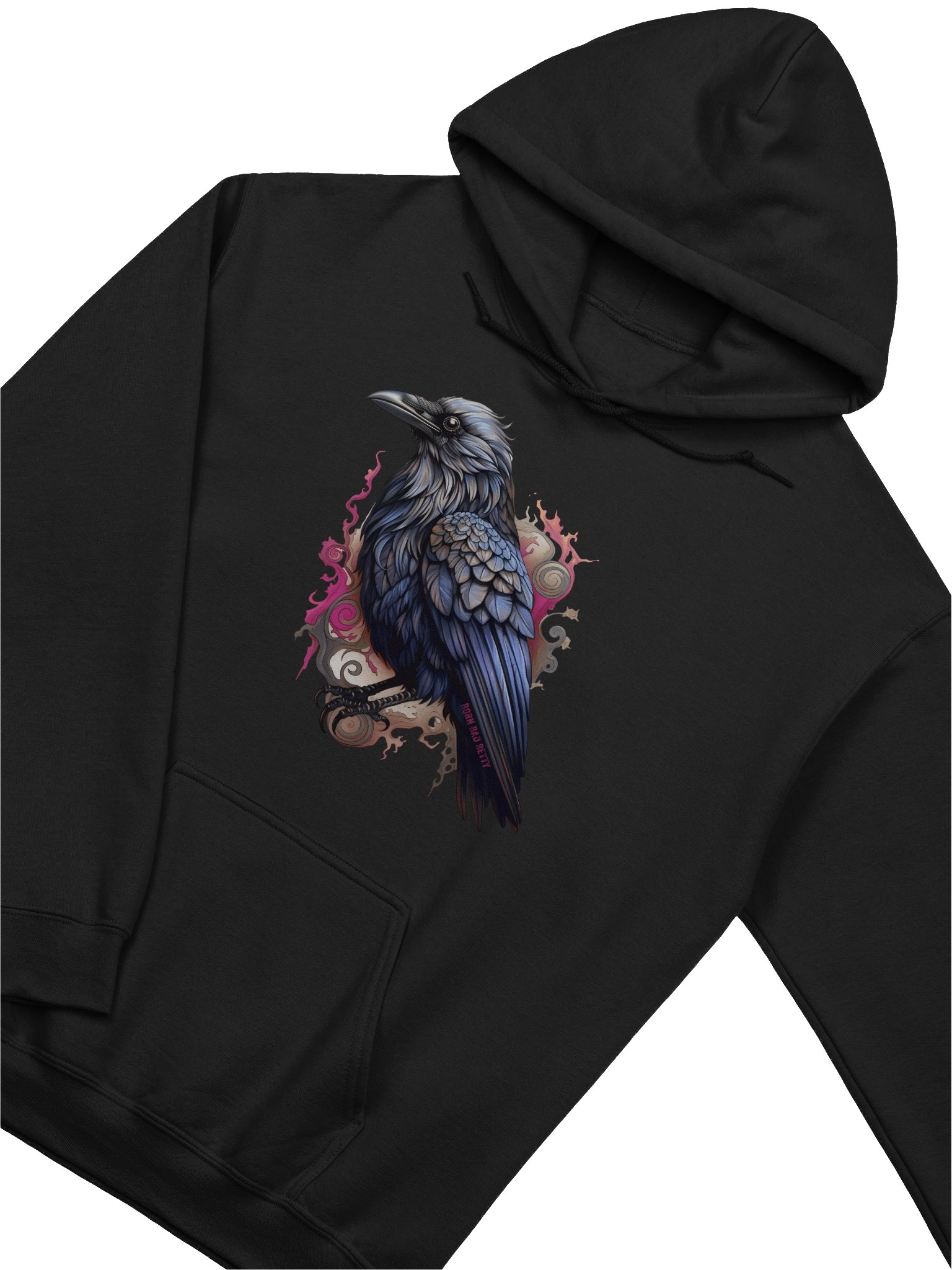 Raven Gothic Swirls Classic women's Hoodie product image (3)