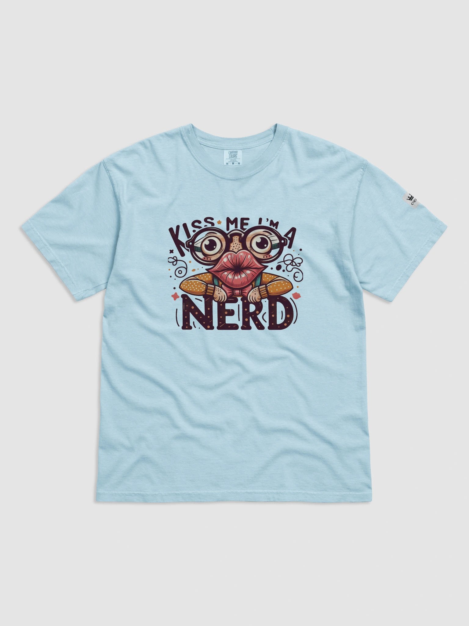 Kiss Me I’m a Nerd Graphic T-Shirt product image (1)