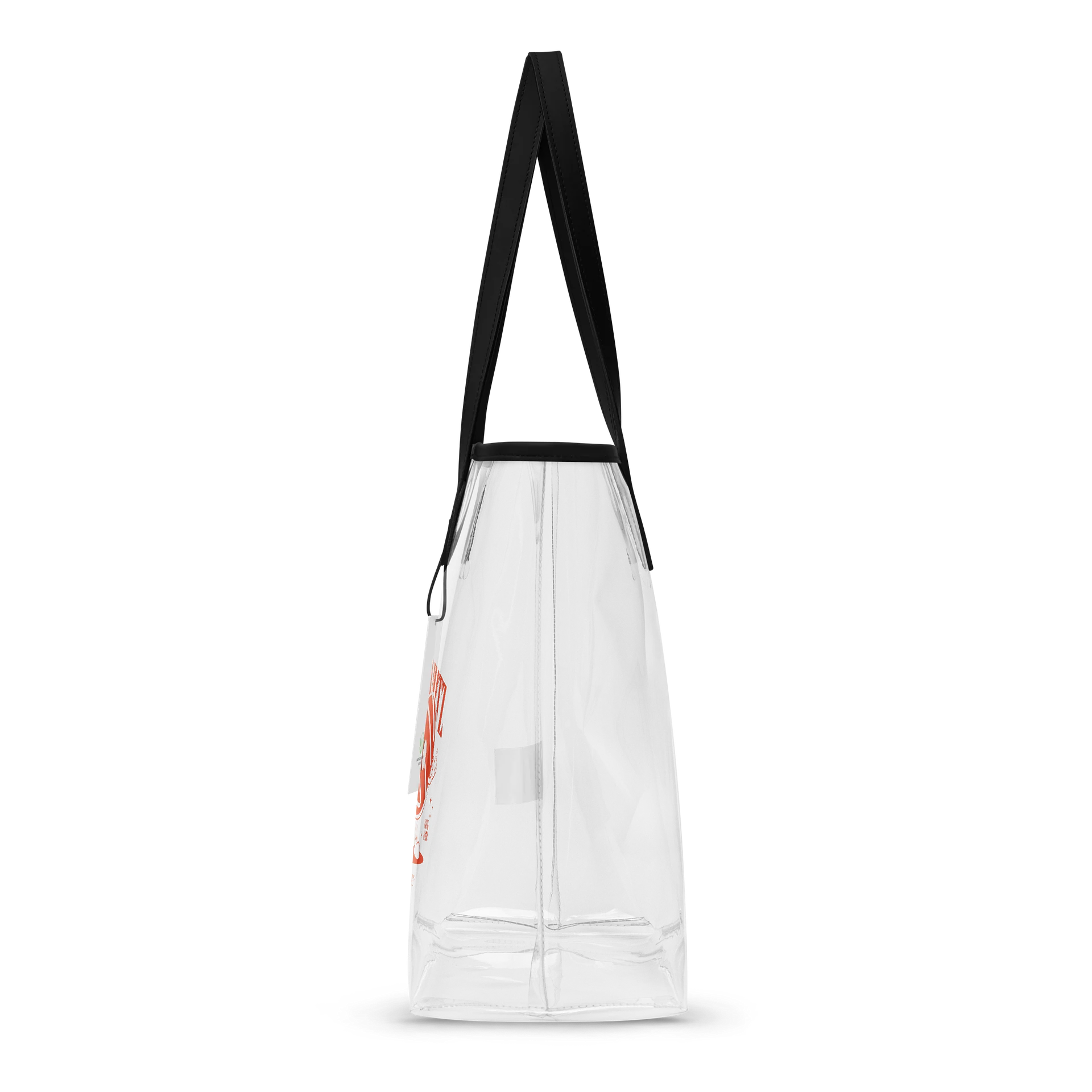 Retro Doughnutz Clear Tote Bag product image (3)