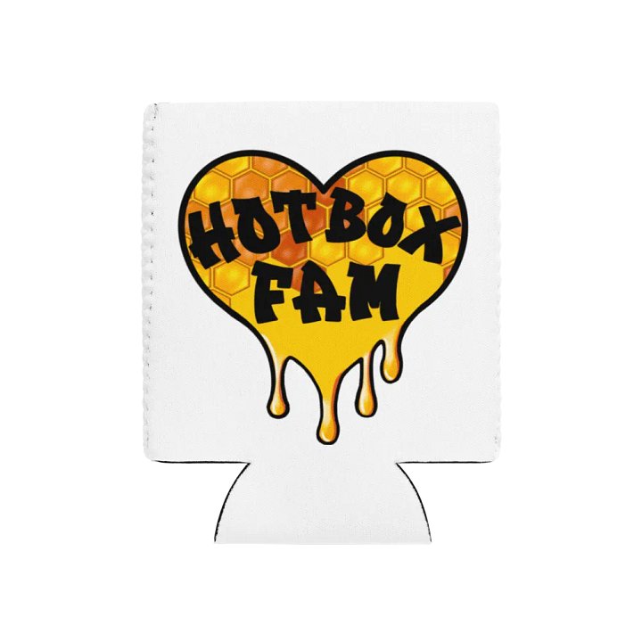 HOT BOX FAM GOLD LOGO COOZIE product image (1)