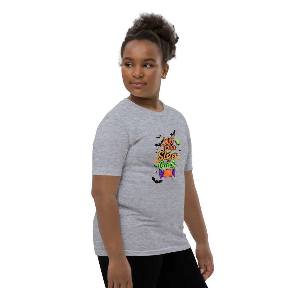 Will Trade Sister For Candy Youth T-shirt product image (12)