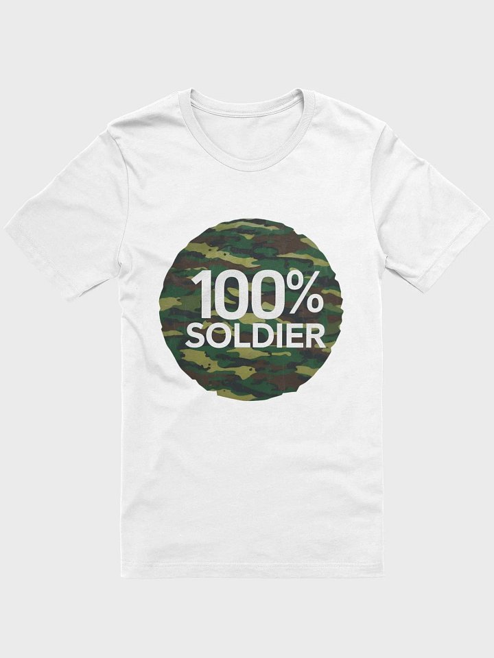 100 Percent soldier against green camo product image (1)