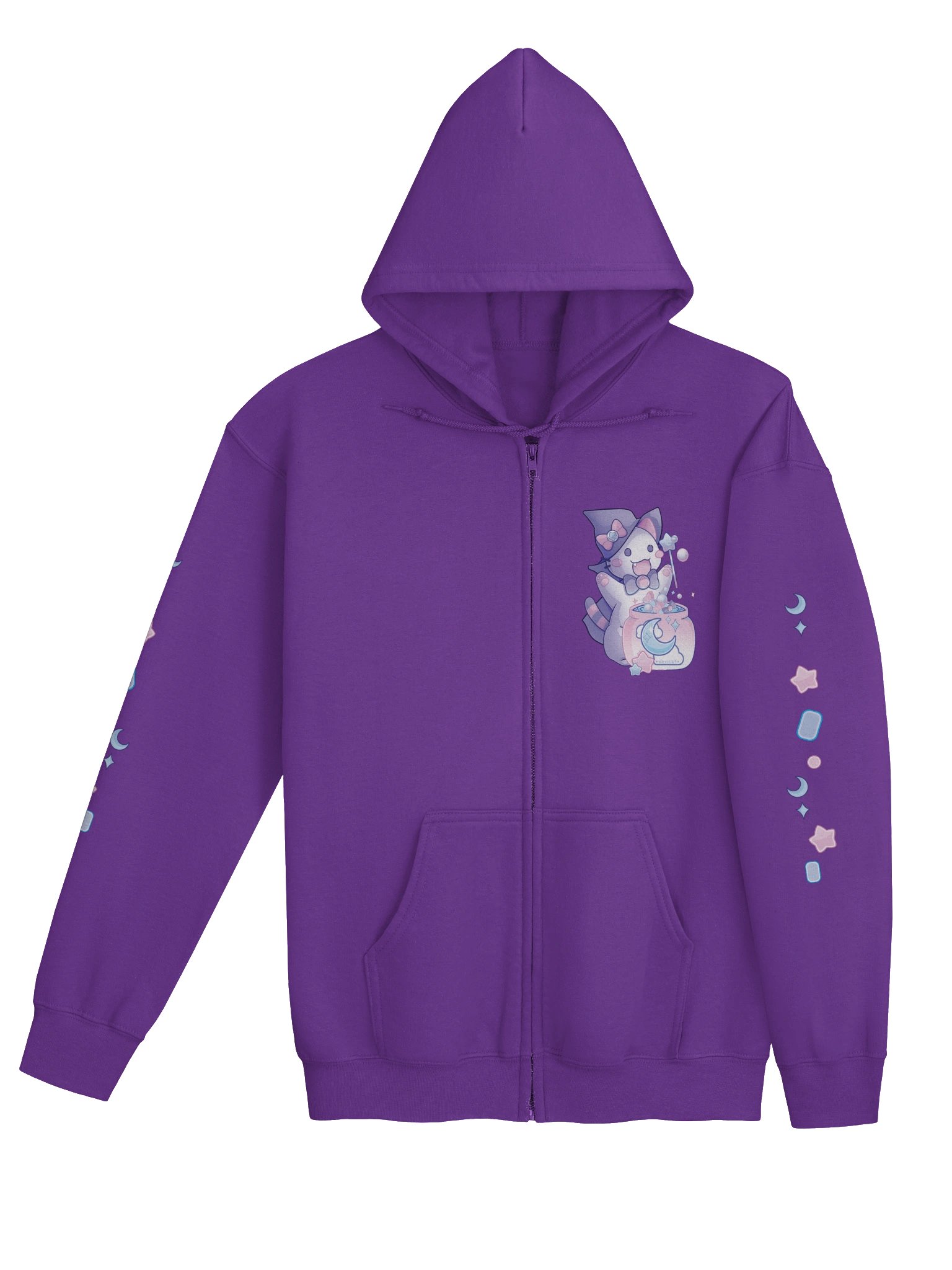 CandiCat Witch 2025 Zip Hoodie product image (33)