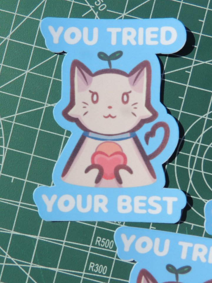You Tried Your Best Stickers product image (2)