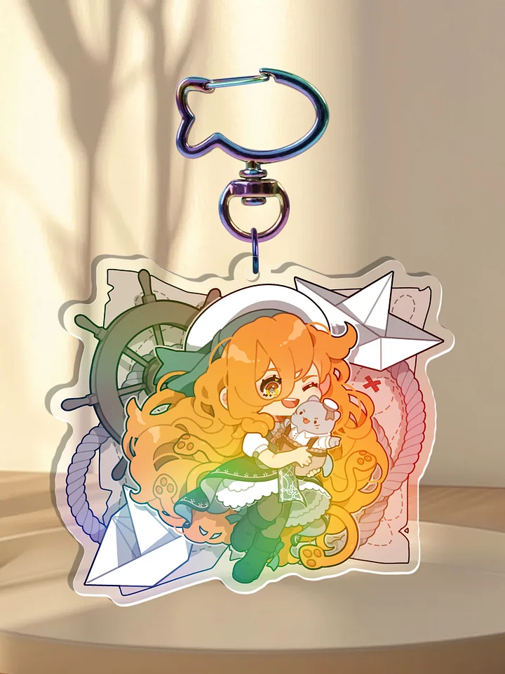 IllithSailing Holographic Acrylic Key Chain product image (1)