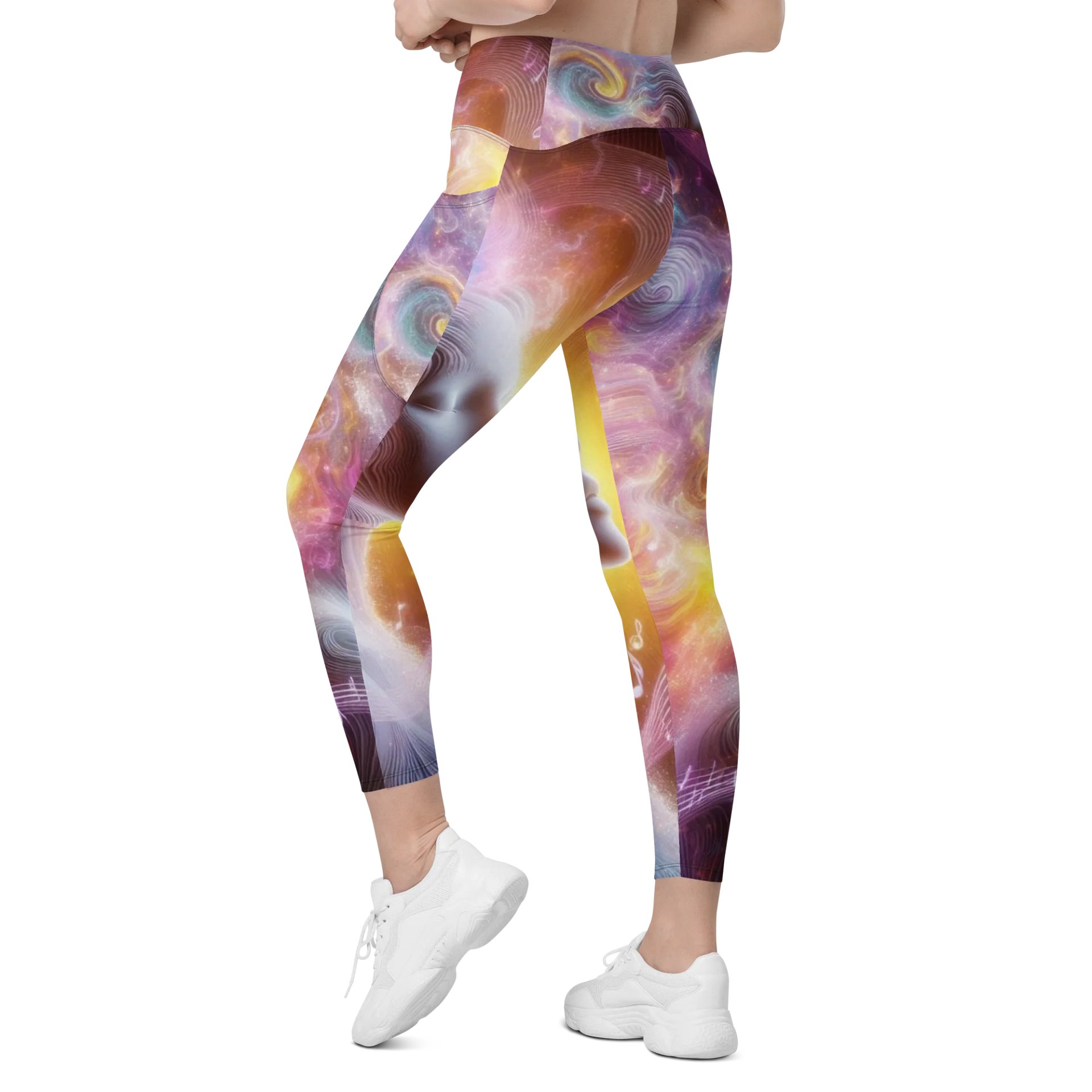 'Tamla Motown' Crossover Leggings with Pockets product image (7)