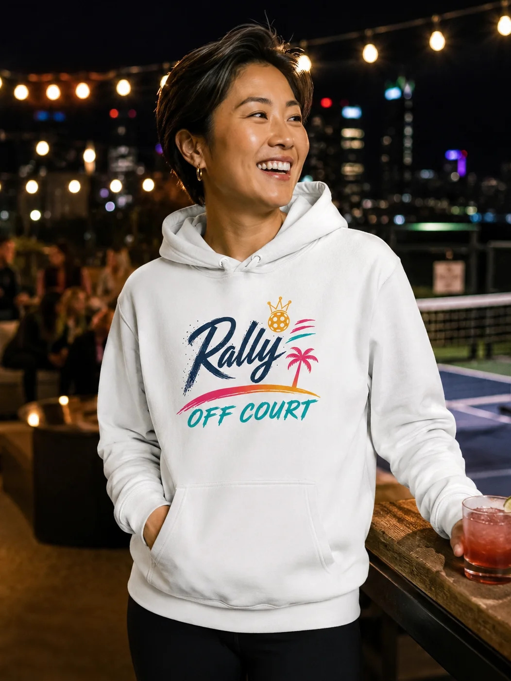 The ROC Alibi Hoodie - White product image (8)