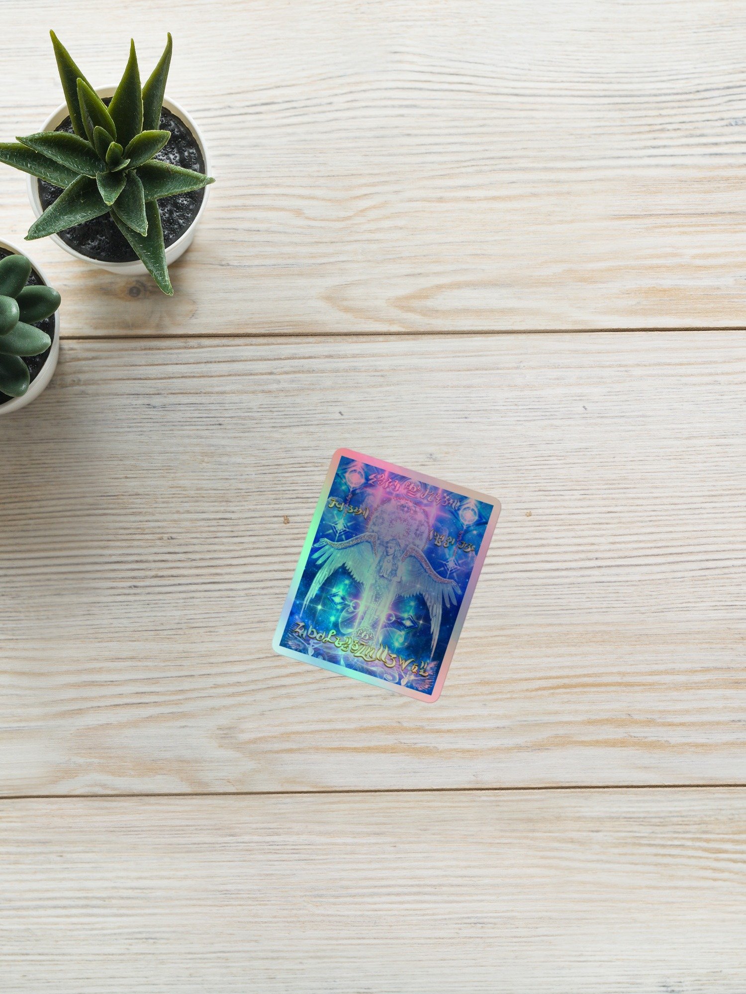 Angelic Diamond Light Holographic Kiss-Cut Sticker product image (5)