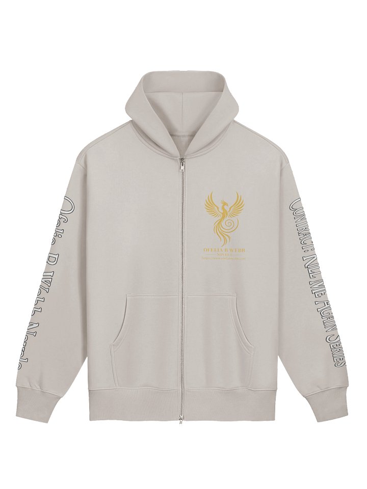 Contract: Kill Me Again Book Series Heavy Zip Hoodie product image (1)