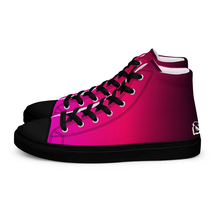 STRAIGHT VIBIN NEON COLOR FADE STYLE MEN'S CANVA SHOES product image (1)