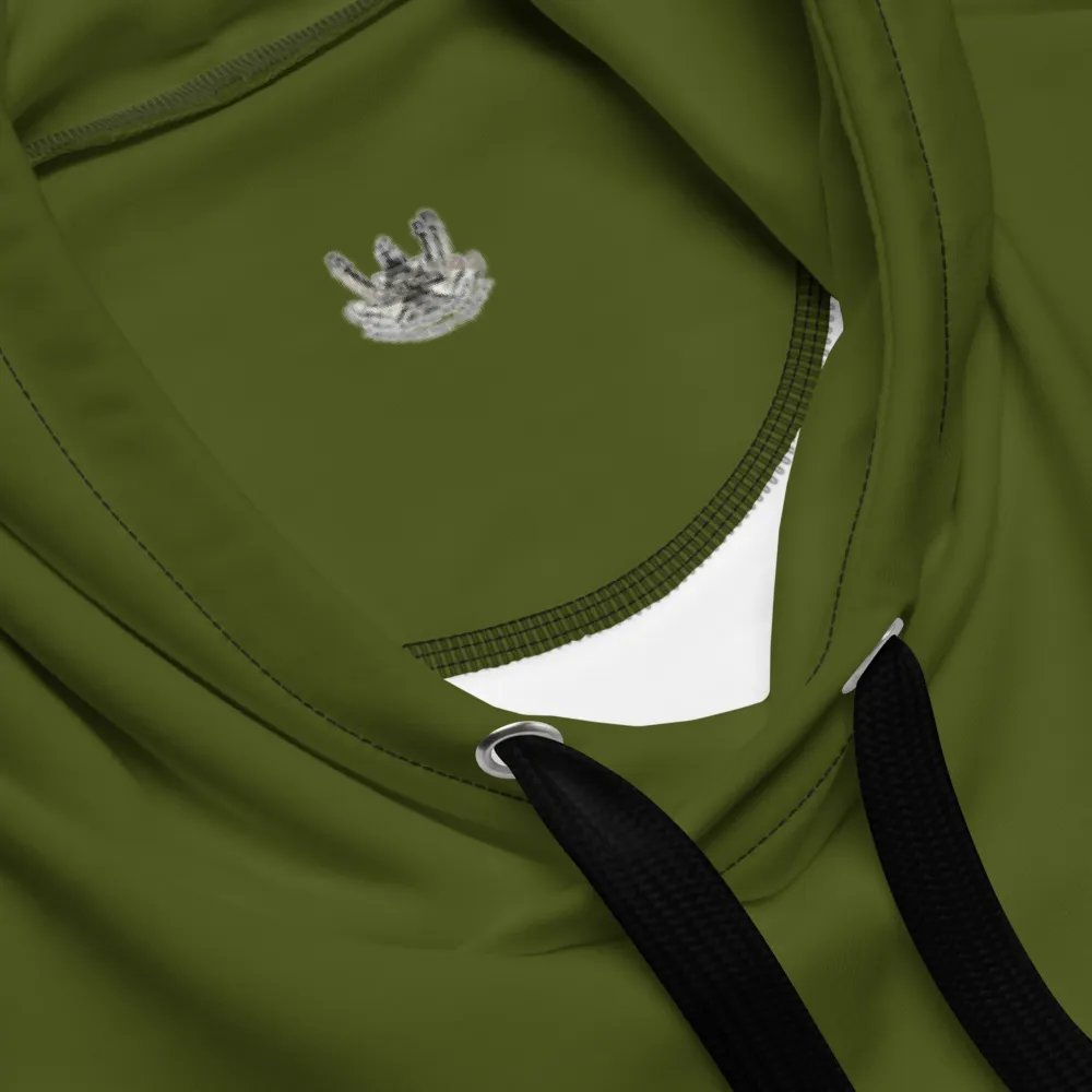 Camouflage & Green Three blade prop triangle Athena tug Hoodie product image (5)
