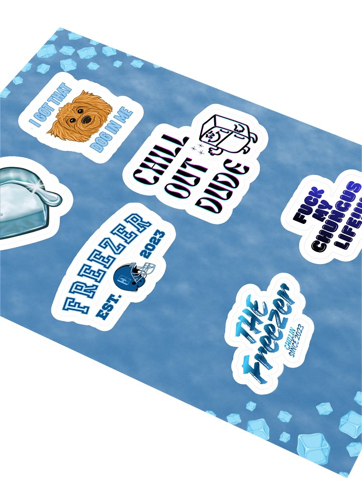 Freezer Sticker Pack product image (2)
